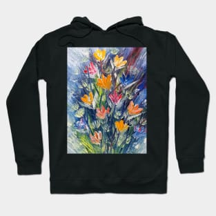 Floral Abstract Artwork 7 Hoodie